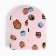 A cap for a girl, pink color, size 44-46