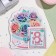 Mini-postcard "March 8! For you!" glitter, box, 13x13.5 cm