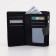 Women's wallet on a magnet, black color