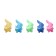 Set of simulators to correct the technique of writing 3 pieces "dolphins" mix