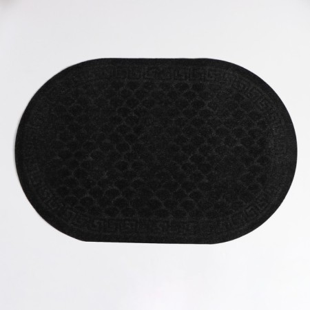 Rapid -shaped moisture -entering “scales”, 60 × 90 cm, black color-1