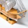 The ship "Marianne" is three -masted with white sails, a light tree with a white bottom 32*7*32cm