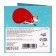 New Year. Chocolate postcard "Funny New Year", 4 pcs x 5 g