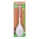 A baby spoon for bamboo feeding, oval shape, mix color
