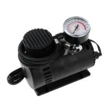 Car compressor 15 l/min, wire 2.6 m, hose 45 cm, 3 adapters