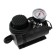Car compressor 15 l/min, wire 2.6 m, hose 45 cm, 3 adapters