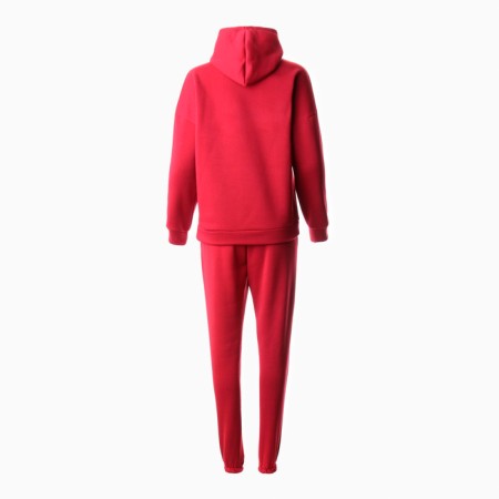 Women's costume with the basis (sweatshirt, trousers), Bordeaux color, size 52-5