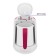 Electric Turk KitFort KT-7135-1, 400-480 W, 250 ml, cord 0.7 m, white-raspberry