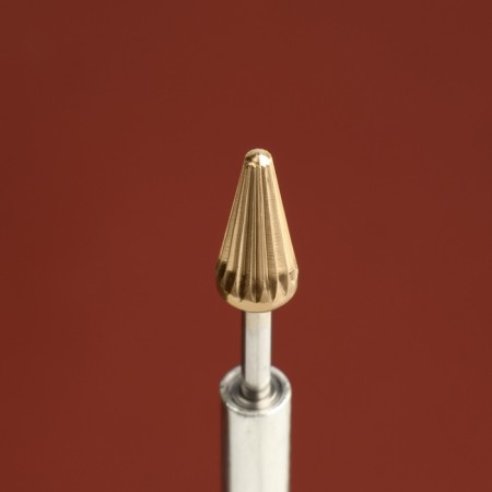 Skin-Applicator handle, 14.5 cm, silver/gold color-5