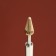 Skin-Applicator handle, 14.5 cm, silver/gold color