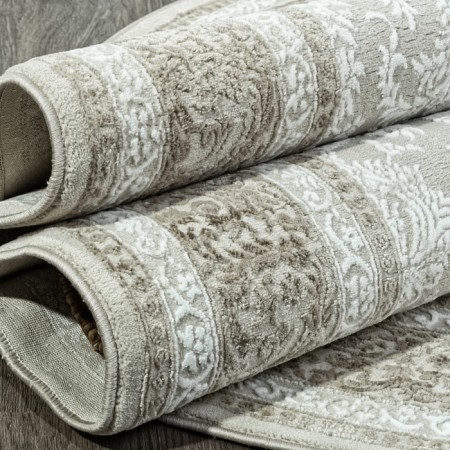 Oval carpet Valentis sirocco, size 80x150 cm, color BEIGE/Brown-3