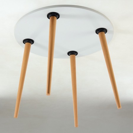 Round table, 900x900x755, Gray Kameno-4