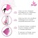 Sangh yoga hammock, 250 × 140 cm, pink color