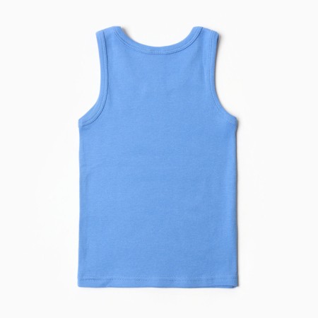T -shirt for boys, azure color, height 116 cm-2