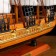 Souvenir medium -sized “Astrilde” ship, light tree, beige sails, 48.5x4x8 cm