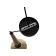 John Lamp 1x40W E27 Black/Brown 17.5x15.5x42 (142) cm