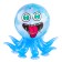 Magic "octopus" with water, on a suction cup, species mix