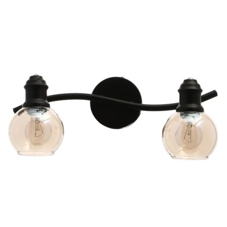 Bra Spot 74018/2 2x40W E14, Black, 34x18x14 cm-3