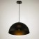 Bayerlux lamp "Smeepers" 1x60W E27 Black 35x35x27 cm