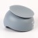 Baby plate, on the suction cup 350 ml., M&B, 12x8x5, gray