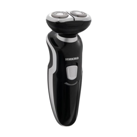 Elektrotveta "Mikma" 259r, 3 W, rotor, dry shaving, battery, trimmer, black