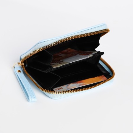 Children's wallet with lightning, blue color-3
