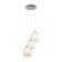 Suspended lamp Freya Fr5375PL-03CH1 ASTERY, 370x370x900 mm, E27, 3x60W, color chromium