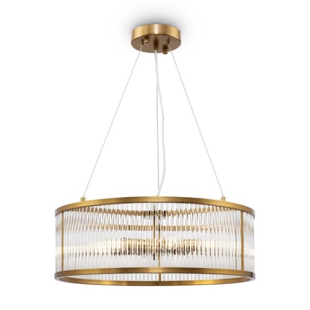 Suspended lamp Freya Fr5053PL-06BS Savoy, 450x450x1200 mm, E14, 6x60W, brass color
