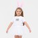 Set for a photo shoot KAFTAN "Sweet Bunny": a three -layer skirt and a rim