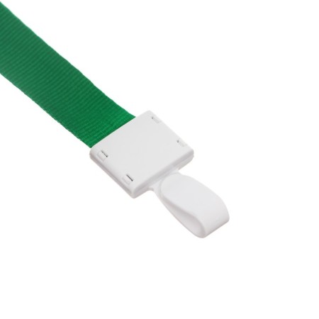 Baiga tape, width-15 mm, length-80 cm, with plastic holder, green-1
