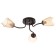 Chandelier 1341003/3br E27 15W brown Bayerlux