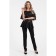 Female blouse, size 42, black color