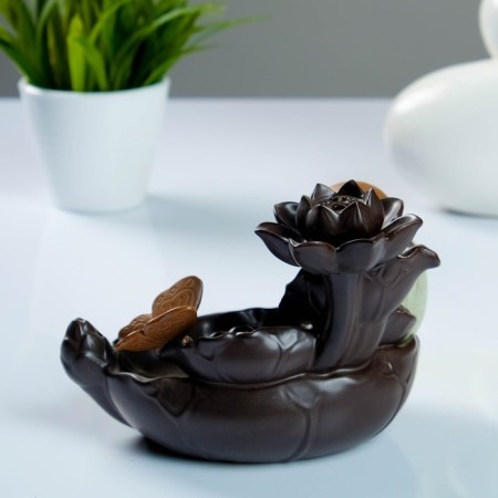 Set of incense on the stand "Apo on the lotus" 14x16x12cm-1