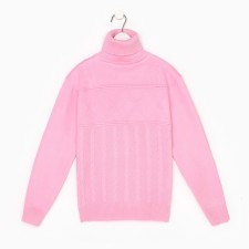 Sweater for girls, pink color, height 152-158 cm