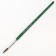 Brush for drawing from hair ponies Round No. 5 short handle