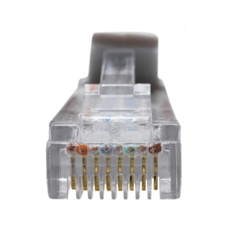 Suprlan 10-0142 UTP RJ-45 patch cord.-Vilka RJ-45 Kat. 5e 1m Gray LSZH 24AWG-1