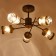 Chandelier 673115/5 E27 40W bronze-black 66x66x34.5 cm Bayerlux