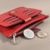 Cartholder, 2 departments, 7 pockets, red boat