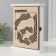 Keywood tree 6 hooks "Ring. Independence" 26.5x20.8x6.3 cm