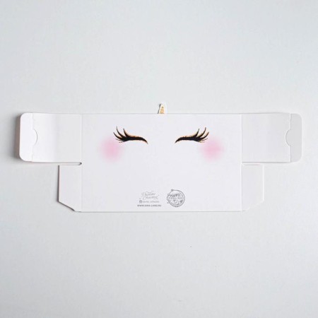 Box for Makarun confectionery, packaging "Sweet", 18 x 5.5 x 5.5 cm-3