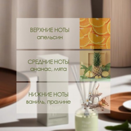 Diffusor "HYGGE" aromatic, 50 ml, citrus yuza-1