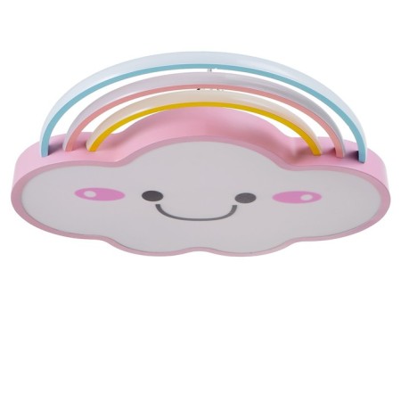 Lamp with PDD "Cloud" 1xLED 70W 3000-6000k Dimmer Pink 60x50x6 cm Bayerlux