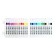 Acrylic markers set 24 colors, a round tip, for any surface