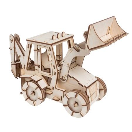 Collectible wooden designer "Excavator"