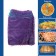 Vegetable grid with handles, purple, 30 x 47 cm, 8 kg