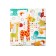 Pillowcase set, size 40x60 cm, giraffe print, multicolor - 2 pcs.