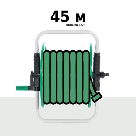 A hose coil, d = 1/2 "(12 mm), l = 45 m, plastic-3