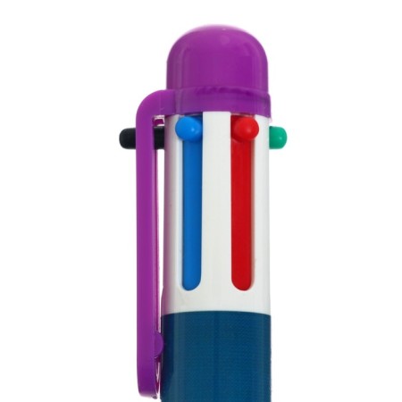 Automatic ballpoint pen, 6-colored, "pony" mix (barcode on a piece)-1
