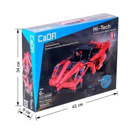 Designer Radio -controlled "Call", with a battery, 380 parts-5