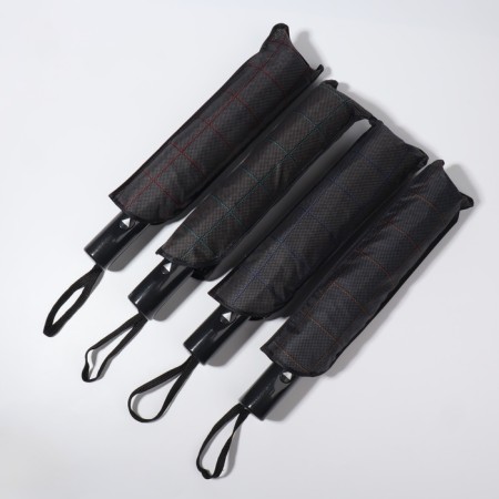 The umbrella semi -automatic “cage”, Eponge, 3 additions, 8 spokes, r = 48 cm, color mix-3